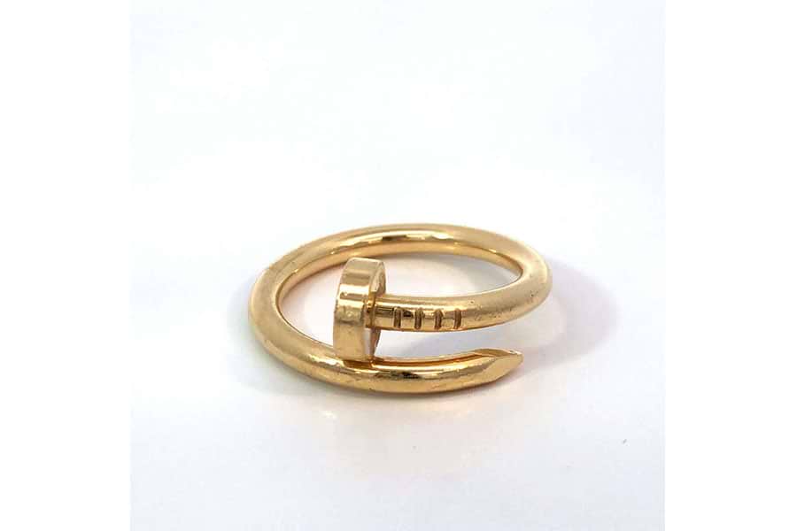 カルティエ ジュストアンクル リング 49 Cartier カルティエ ジュストアンクルリング/スモールモデル#49